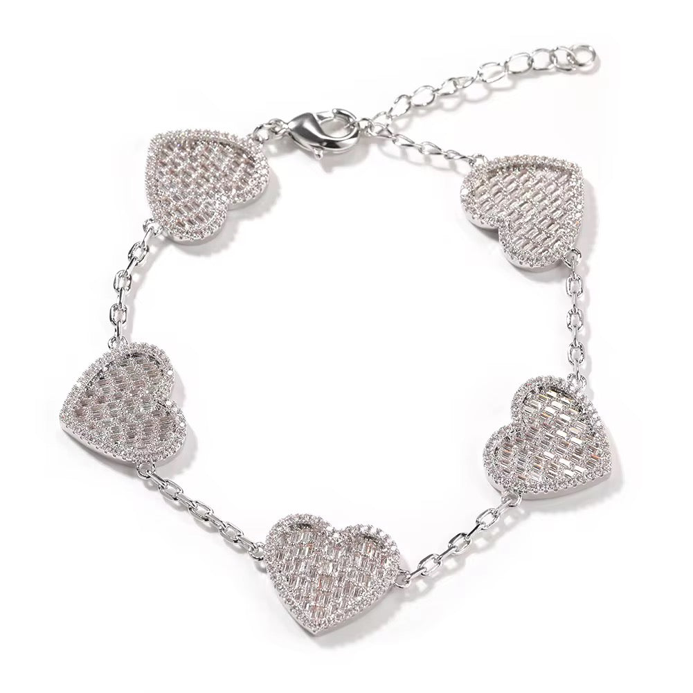 The Five Heartbeats bracelet "SILVER"
