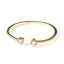Love Cycle bangle bracelet "GOLD"