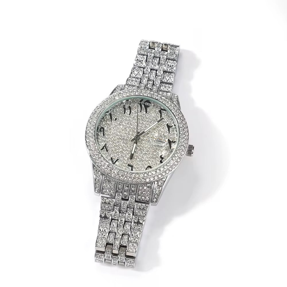 On Foreign Time "SILVER" watch